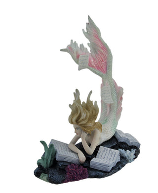 Unicorn Studio Veronese Design Lost Books Mermaid Sculpture
