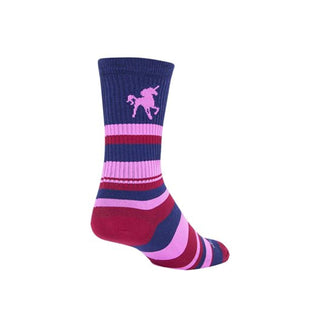 SockGuy Socks, One Size, Pink Unicorn