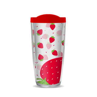 FREEHEART Drinking Cup, 16 Ounces, Red
