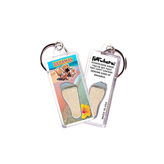 FootWhere Keychain, Small, Bh106 - Chillin