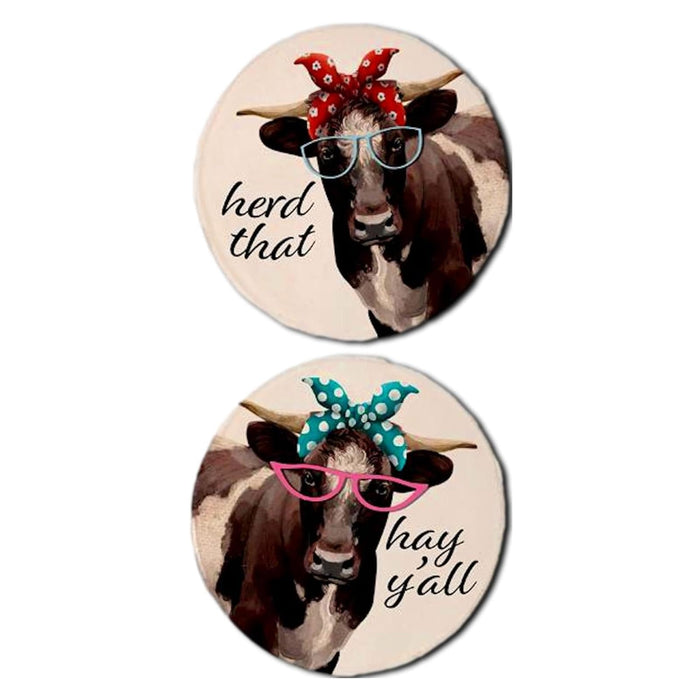 Carson Drink Coaster, 2.75", Multicolor