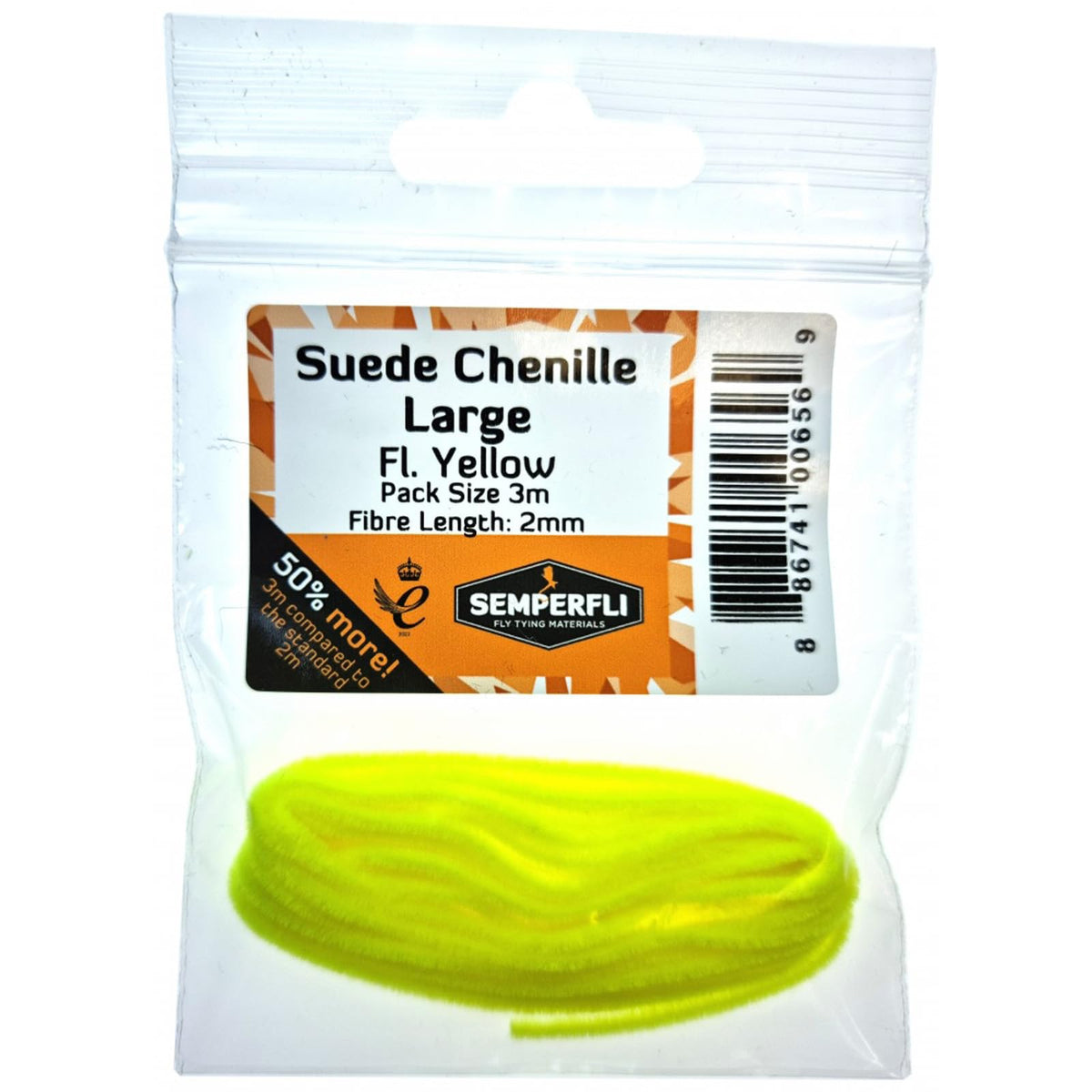 Semperfli Yarn, 2.0mm, FL Yellow
