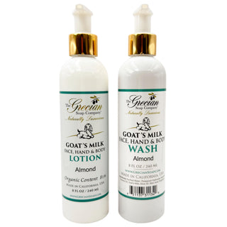 The Grecian Soap Company Skin Care Agent, 8 Fl Oz (Pack of 2), White