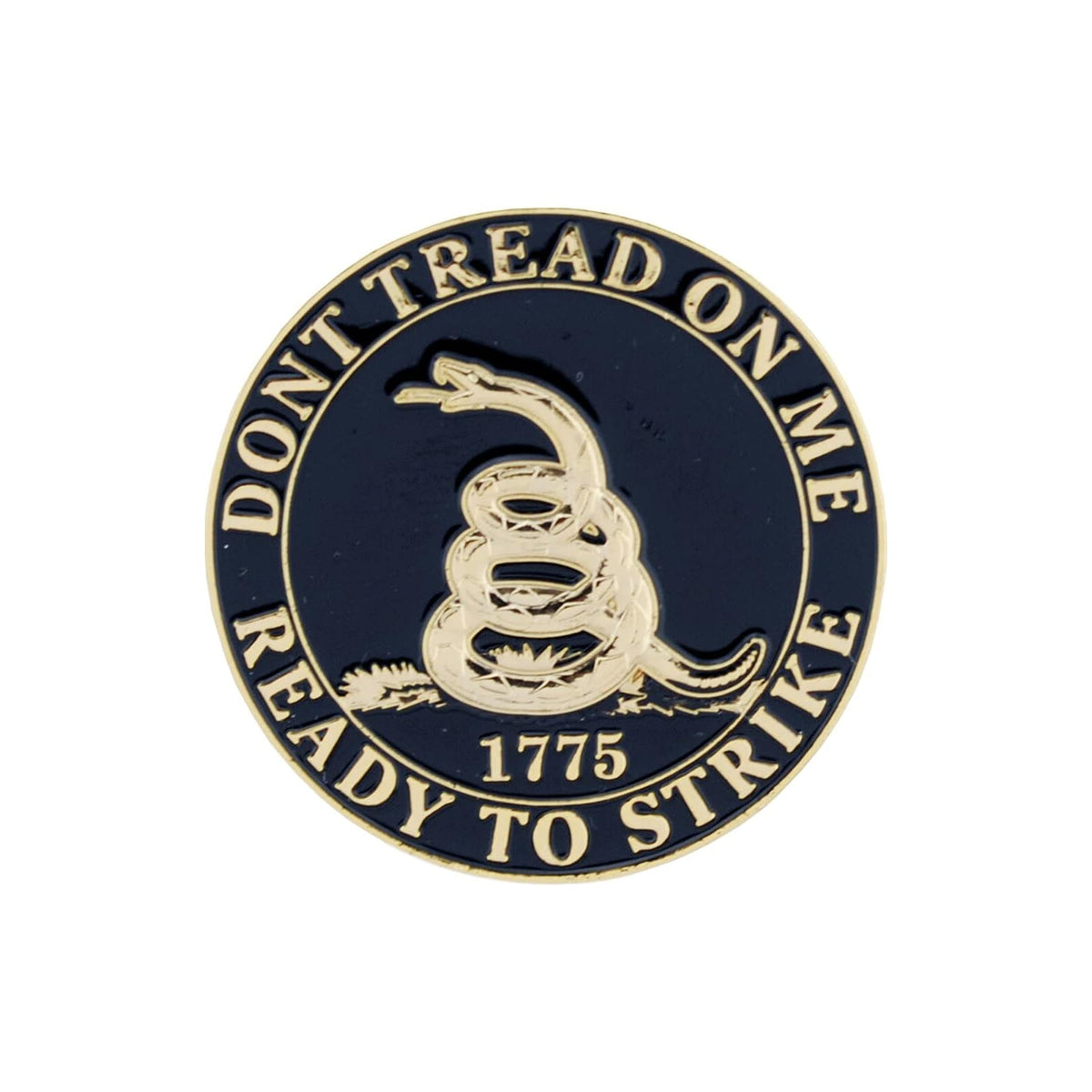Eagle Emblems, Inc. Apparel Pin, 1.5", Black