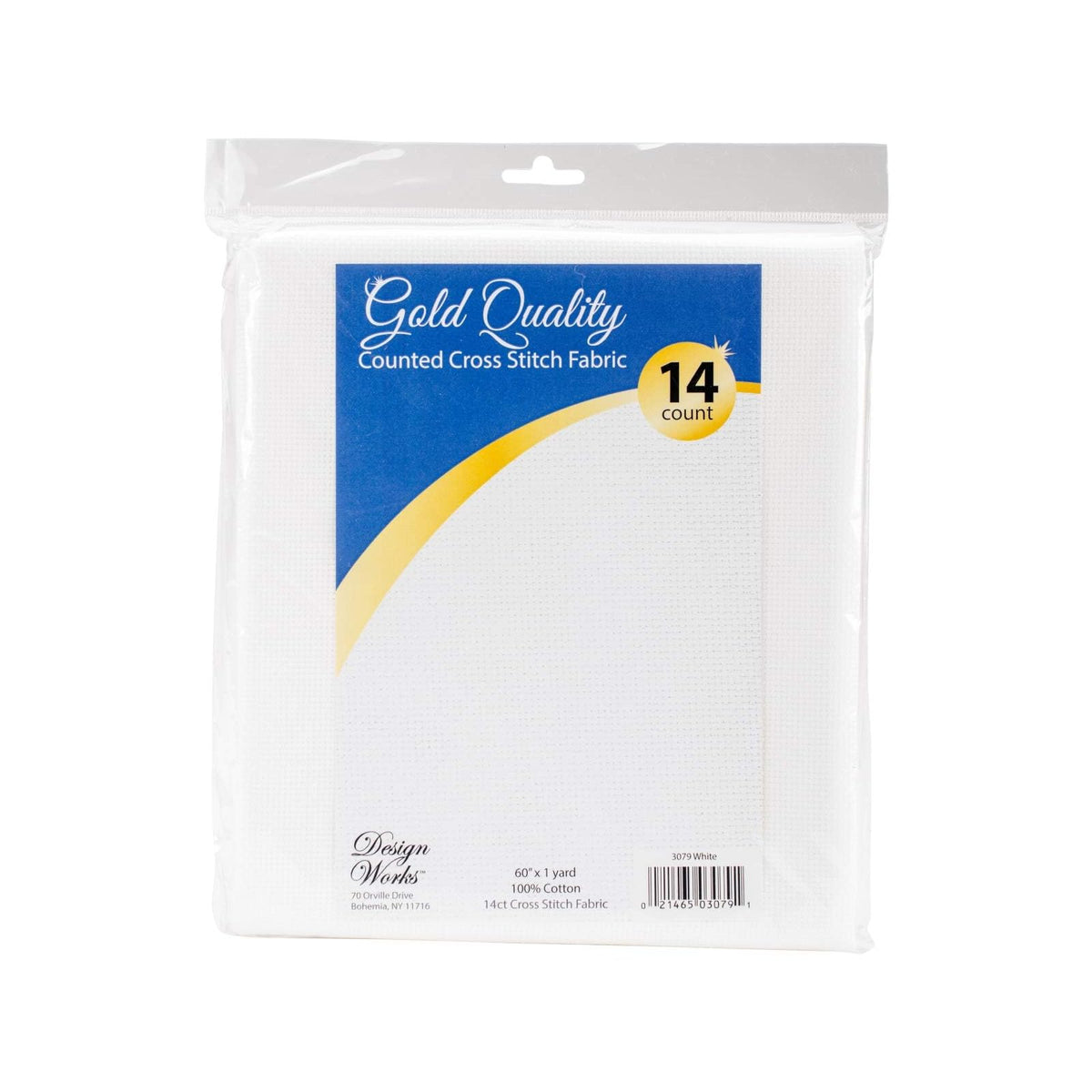 Design Works Crafts Fabric, White