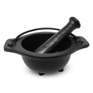 New Age Imports, Inc. Mortar And Pestle Set, black