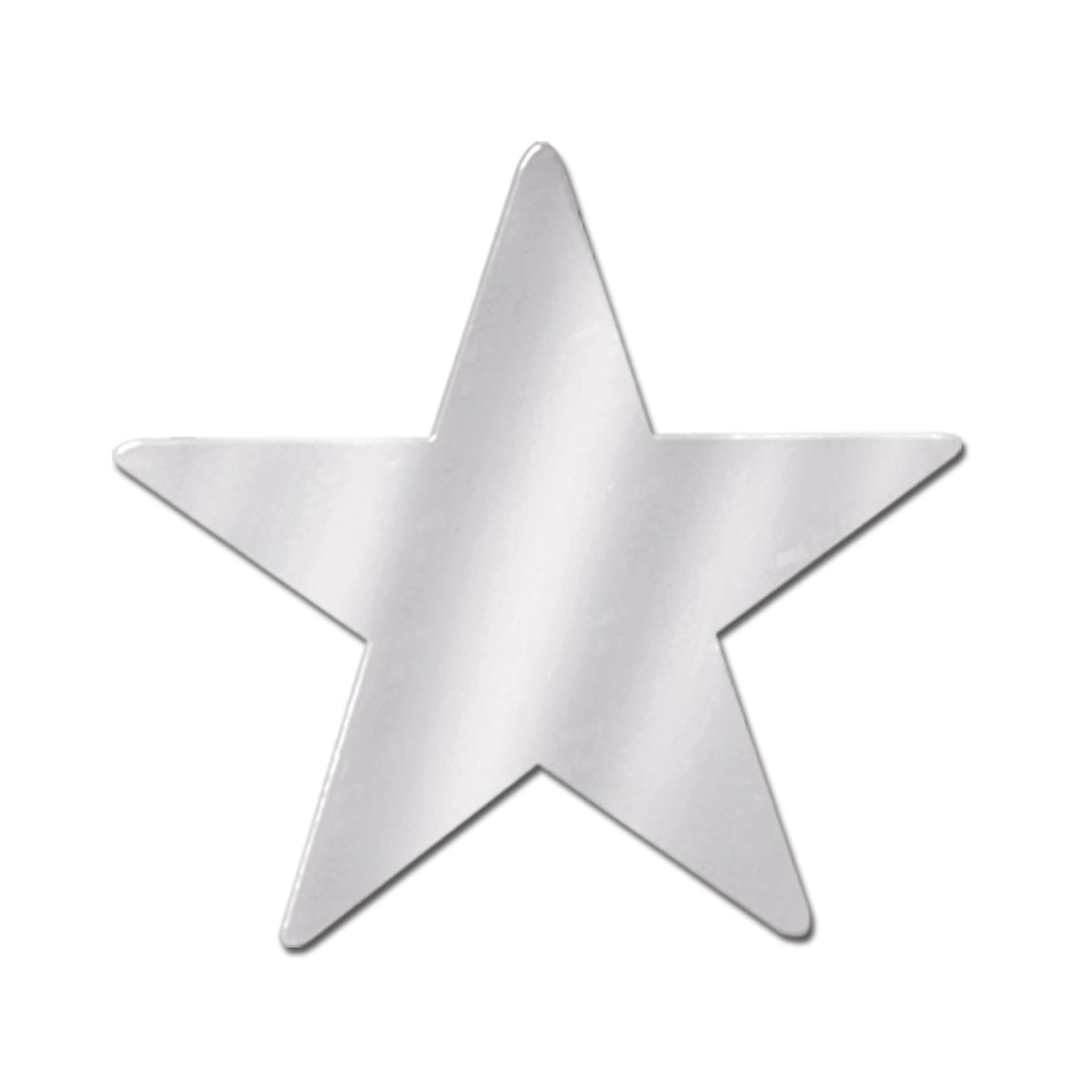 Beistle Decorative Cutout, 12", Silver