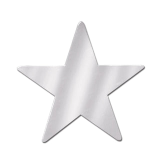 Beistle Decorative Cutout, 12", Silver