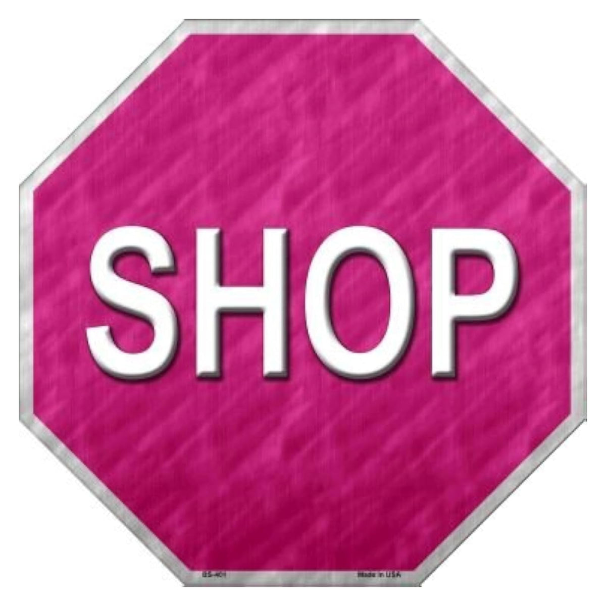 SMART BLONDE Signage, 12x12 inches, pink