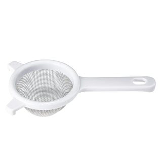 Chef Craft 1-Piece Stainless Steel Mesh Strainer, 7", White