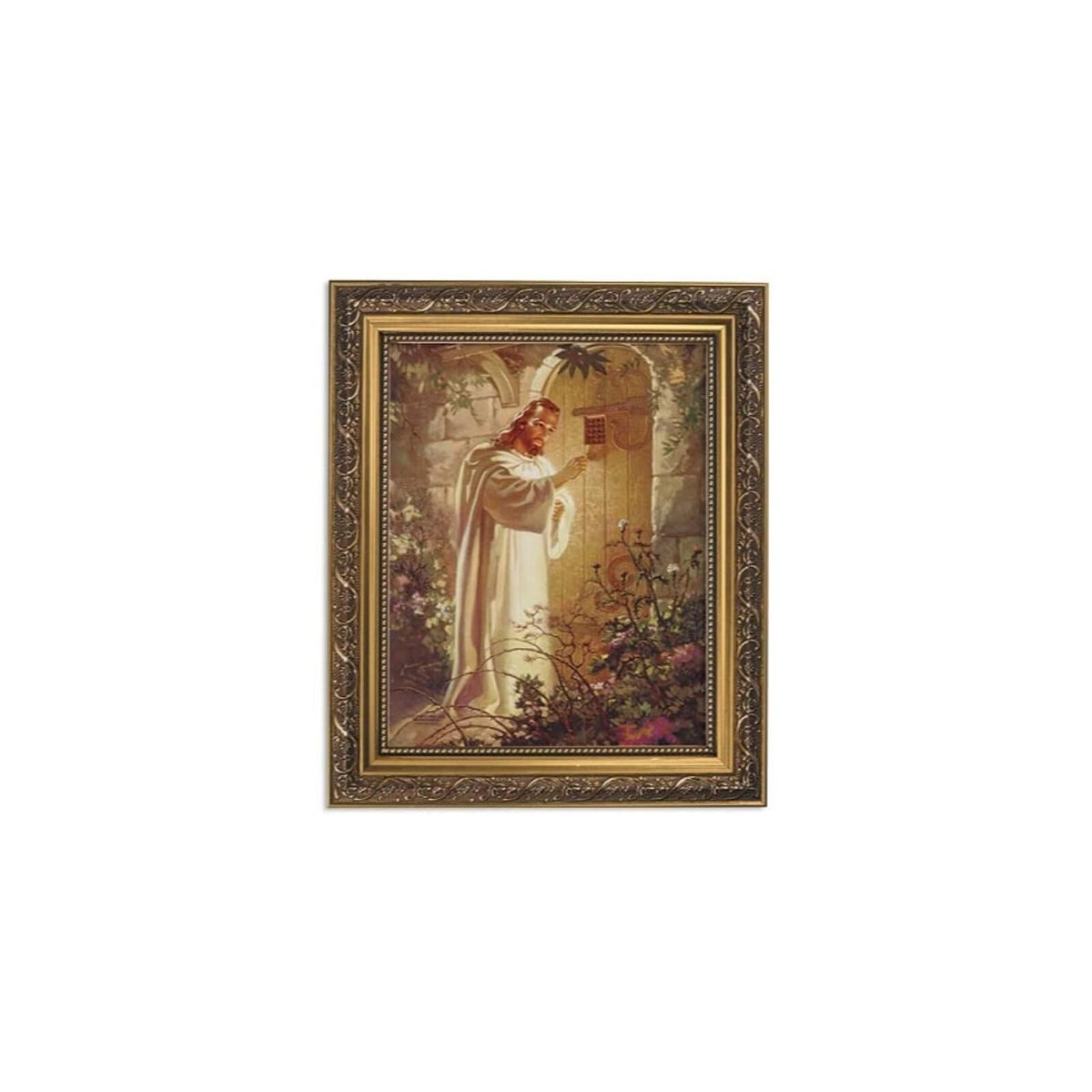 Gerffert Wall Art, 13"L x 11"W, Sallman - Christ At Hearts Door