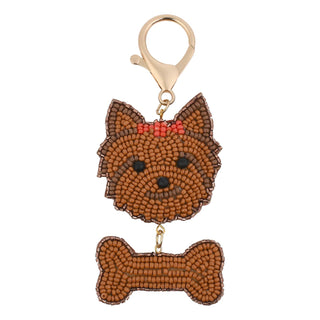Bamboo Trading Keychain, 4-Inch, Wolf