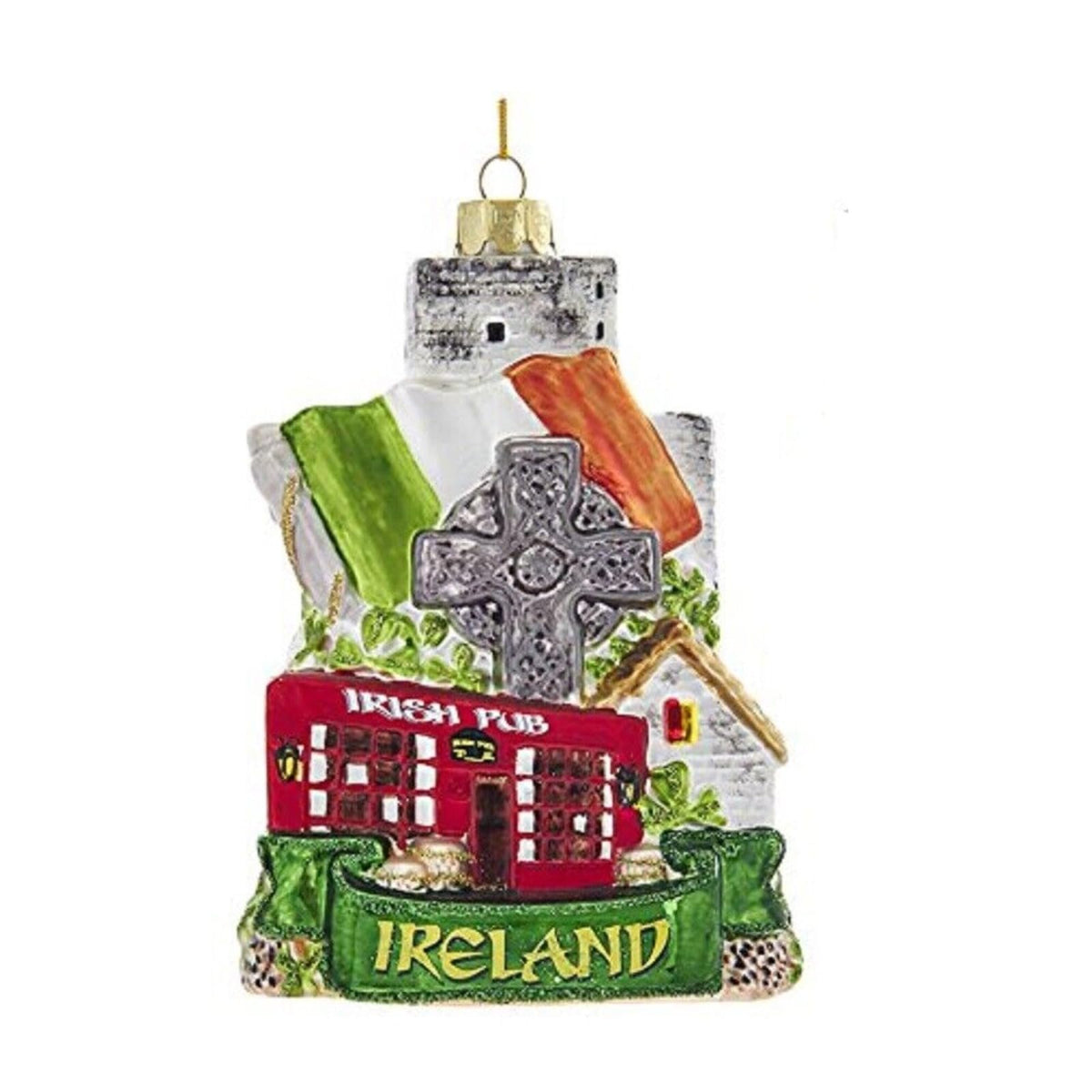 Kurt S. Adler Hanging Ornament, 5in, Multi Color