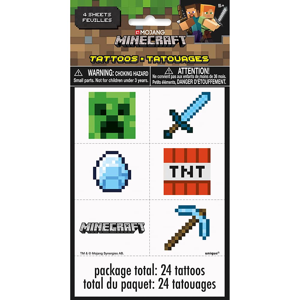 Unique Temporary Tattoo, 4" X 5.5", Multicolor