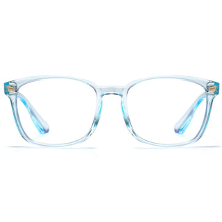 DUCO Kids Blue Light Glasses Girls Boys Computer Gaming Eyeglasses Anti UV,Bluelight Glasses for Kids Age 6-10 K028