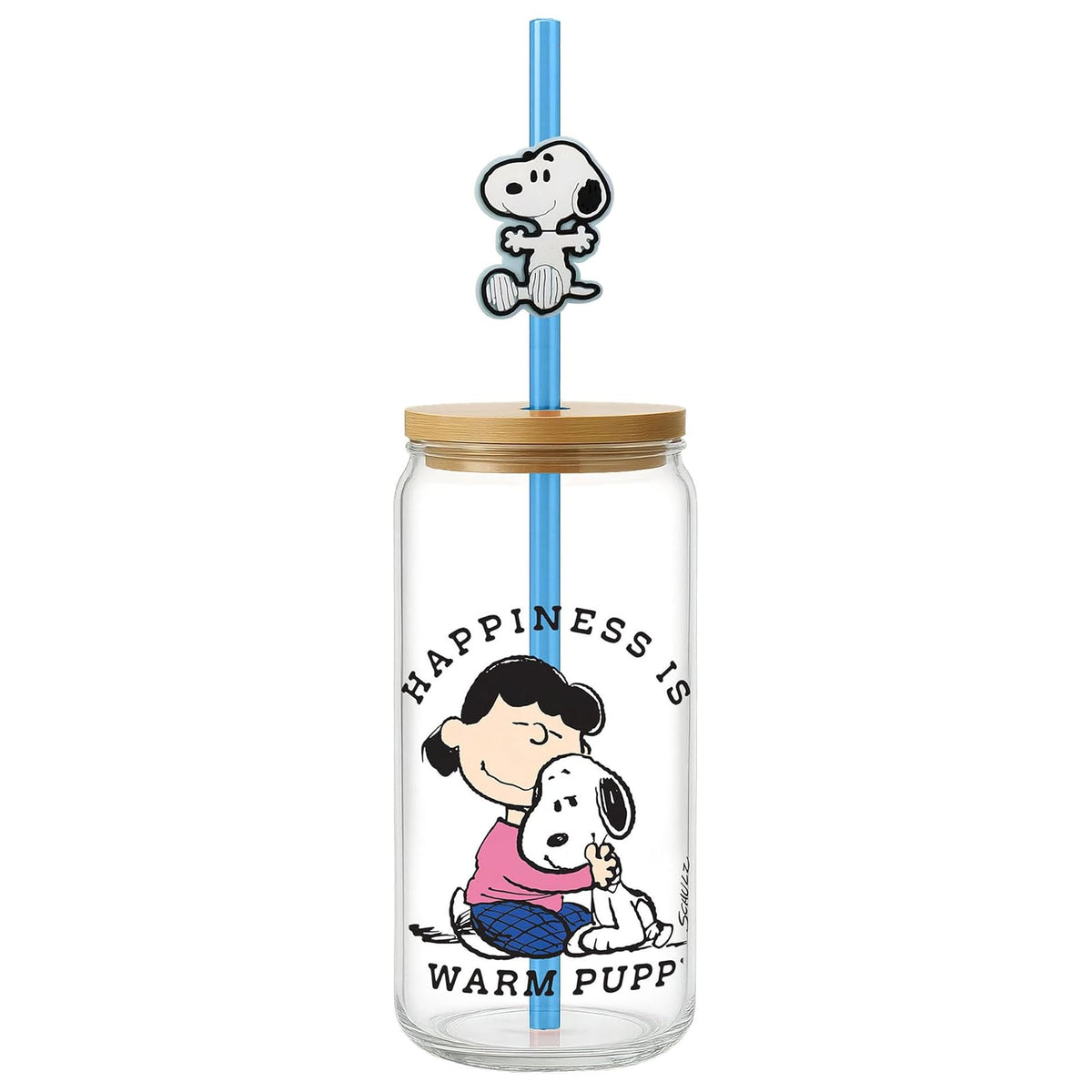 Spoontiques Drinking Cup, 20 Ounces, Snoopy Happiness