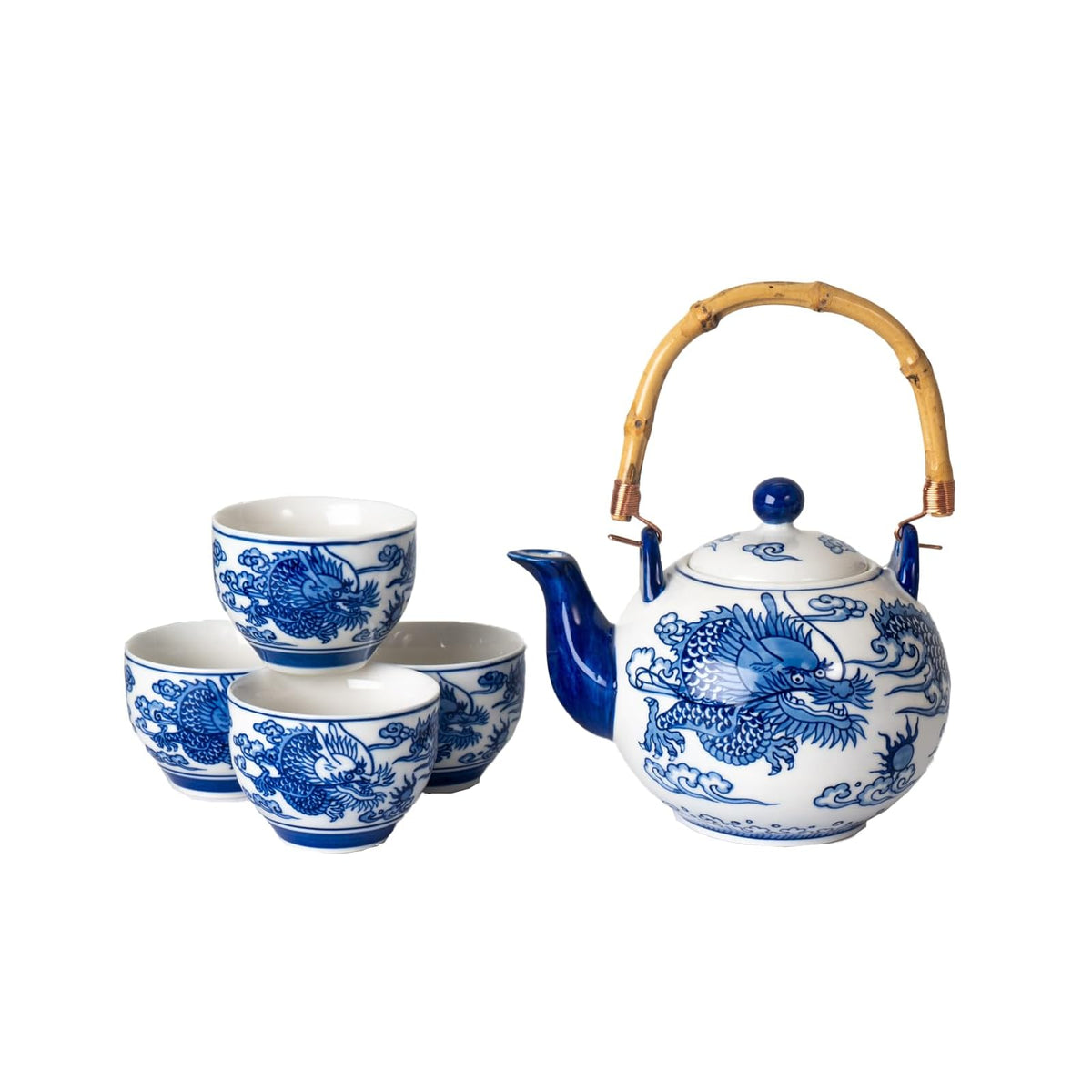 Urban Tokyo Teapot, 30 ounce set, White