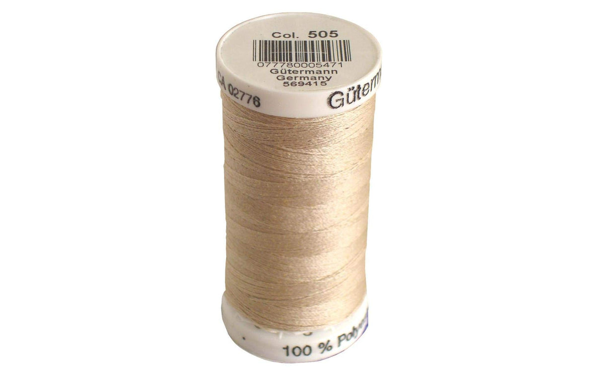 Gütermann Yarn, 250M (274yds), 505 String Brown