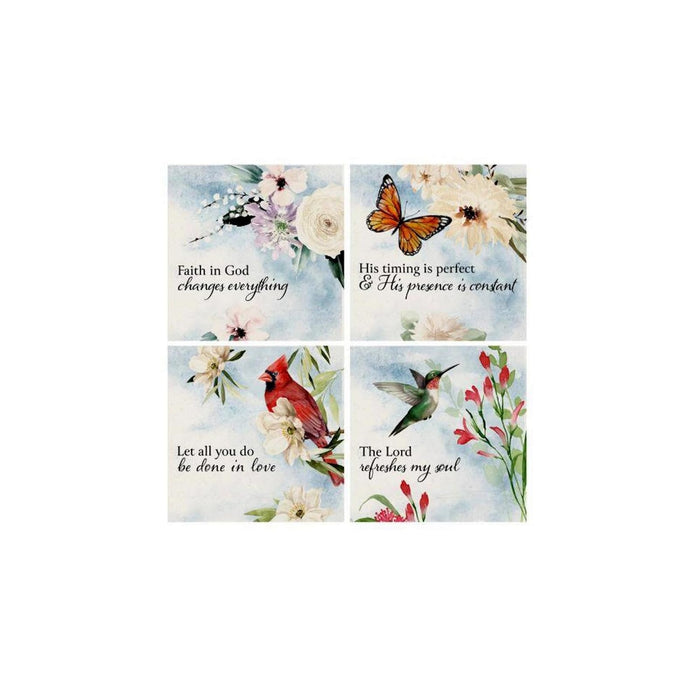 Carson Drink Coaster, 4", Red