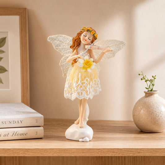 Comfy Hour Figurine, 7 Inch, White