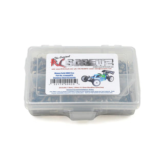 RC Screwz Screws, Silver with Black accents