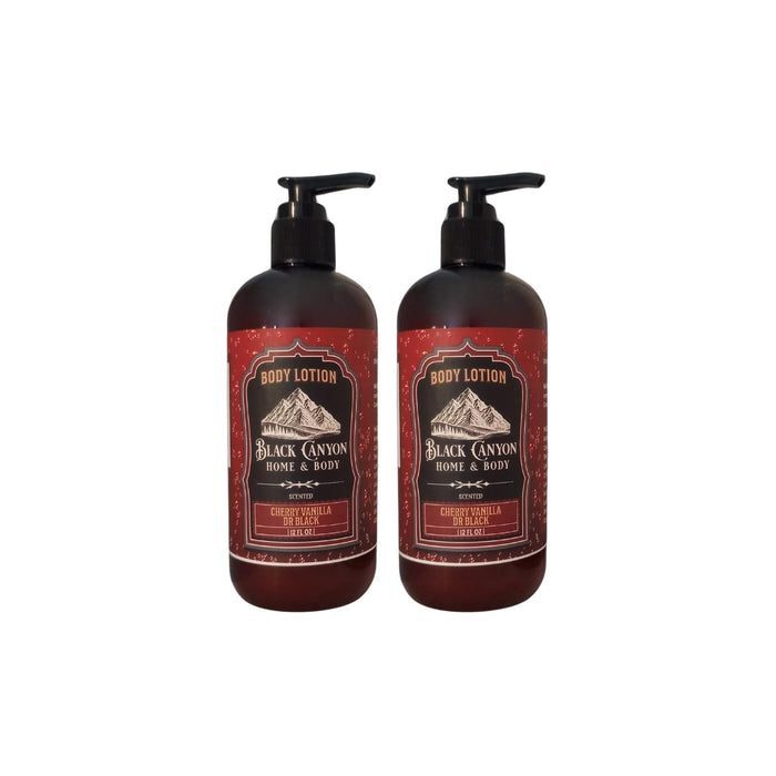 Black Canyon Home and Body Skin Moisturizer, 12 Fl Oz (Pack of 2), Amber Bottle