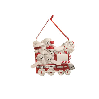 Kurt S. Adler Hanging Ornament, 4 Inch, Red