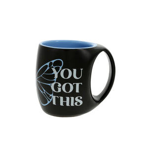 Pavilion Gift Company Drinking Cup, 15 Ounces, Black