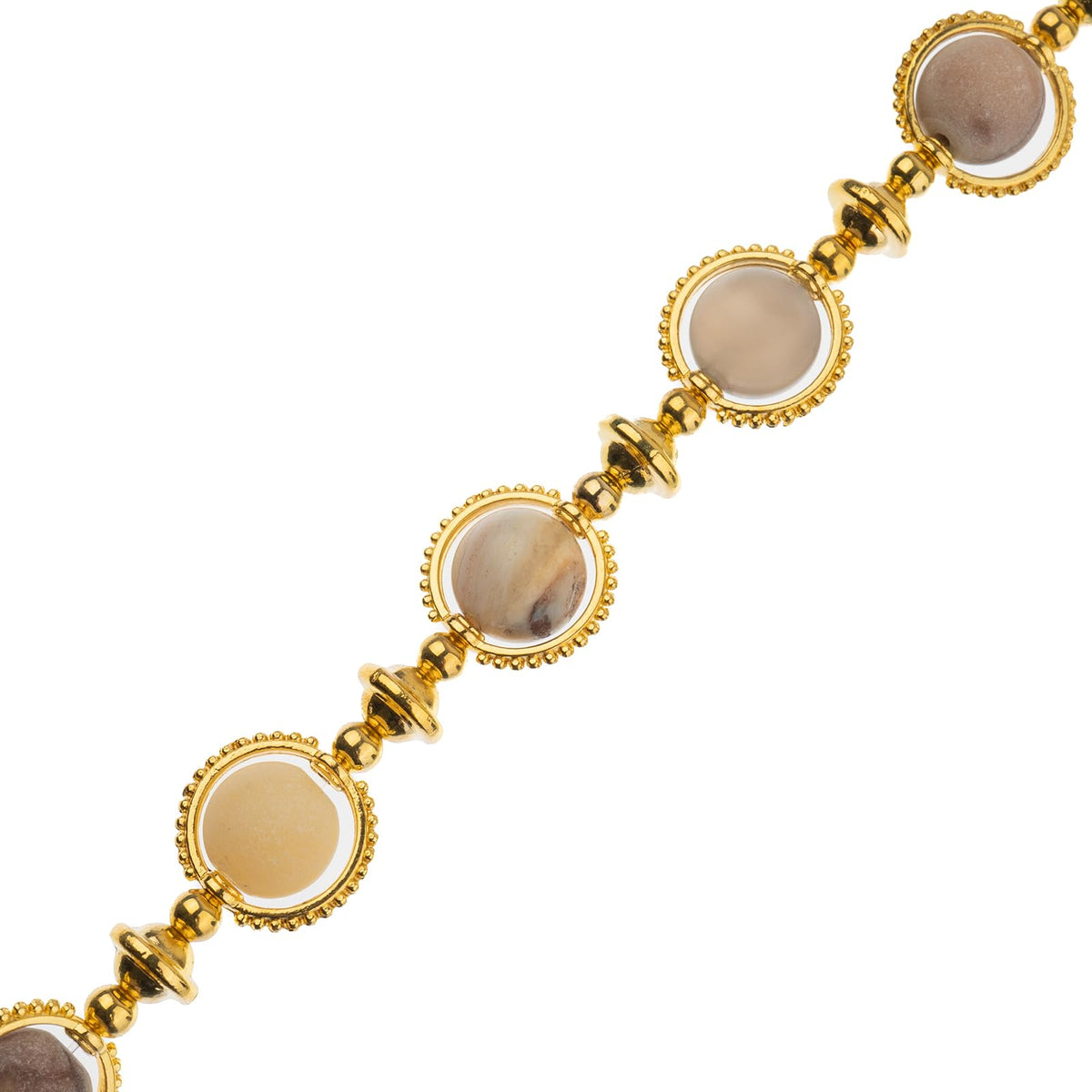 John Bead Craft Bead, 10mm x 7in, Saturn