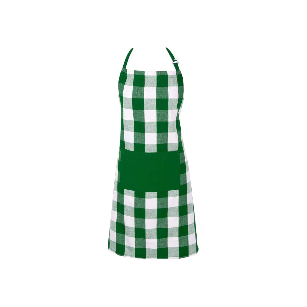 DII Apron, One Size, Green & White