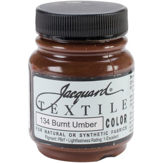 Jacquard Textile Paint 2.25 Oz Burnt Umber