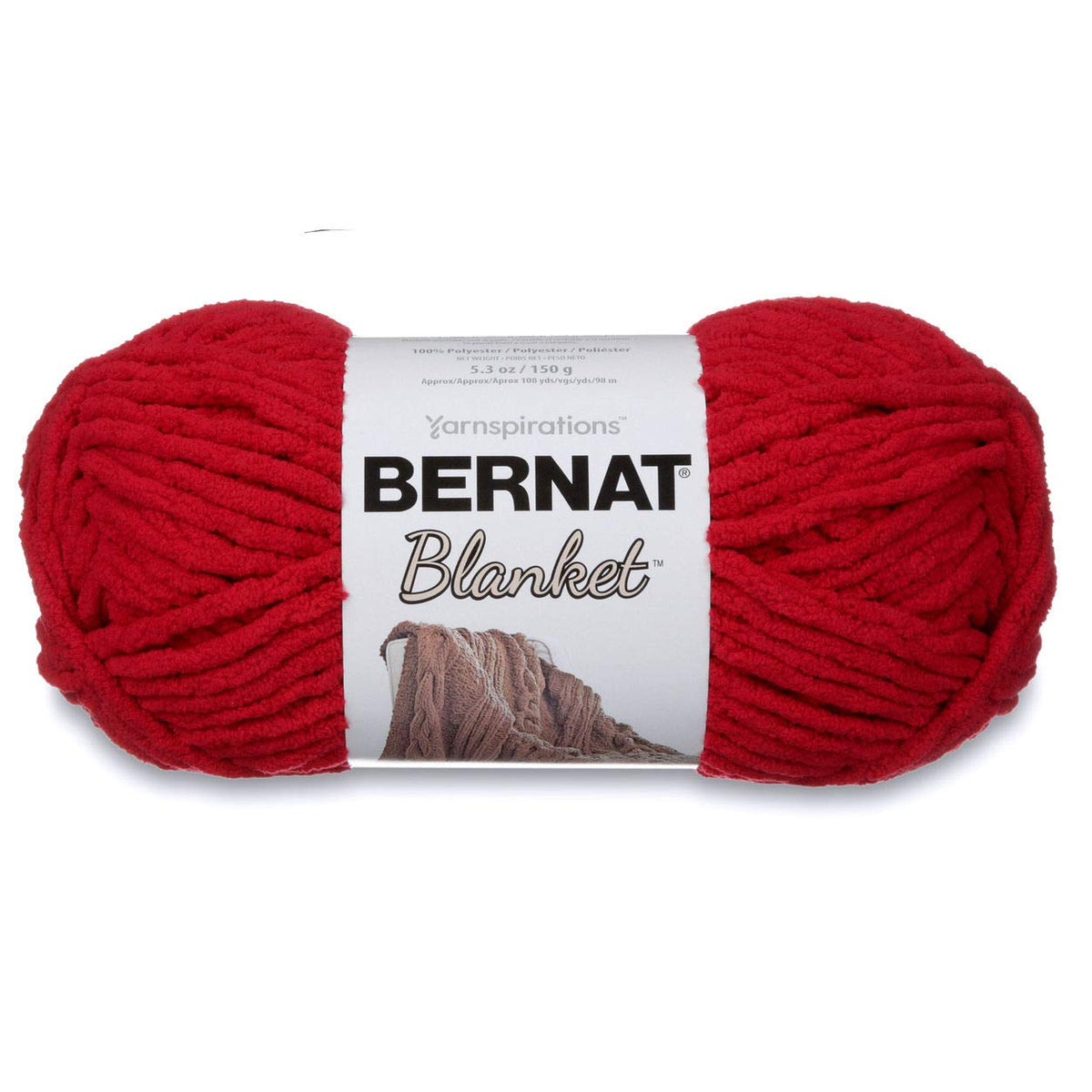Bernat Yarn, Small Ball, Cranberry