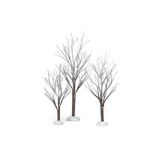 Department 56 Sculpture, 7 inches, 9 inches, 11 inches, White, Gray, Brown