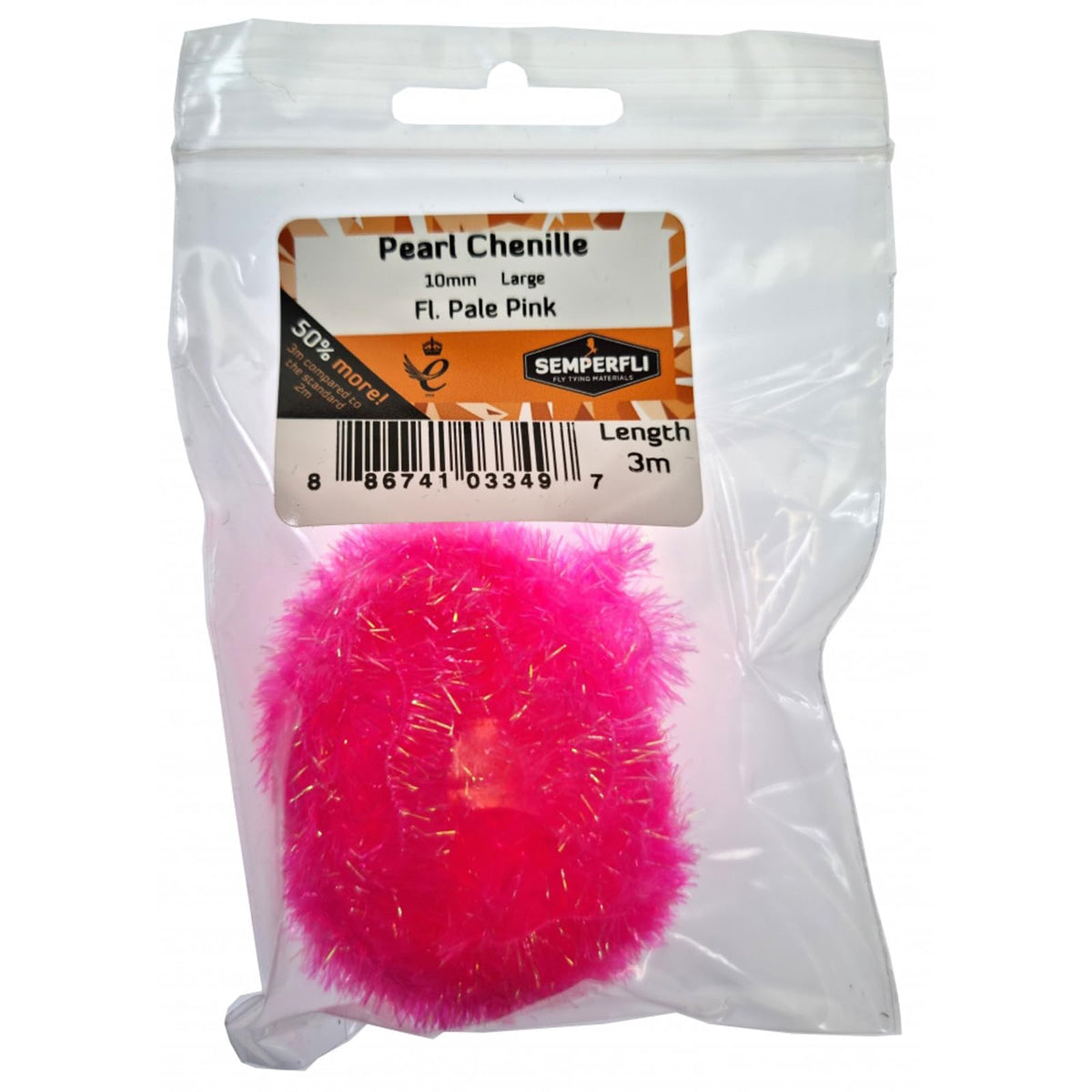 Semperfli Fishing Line, large (10mm), fl. pale pink