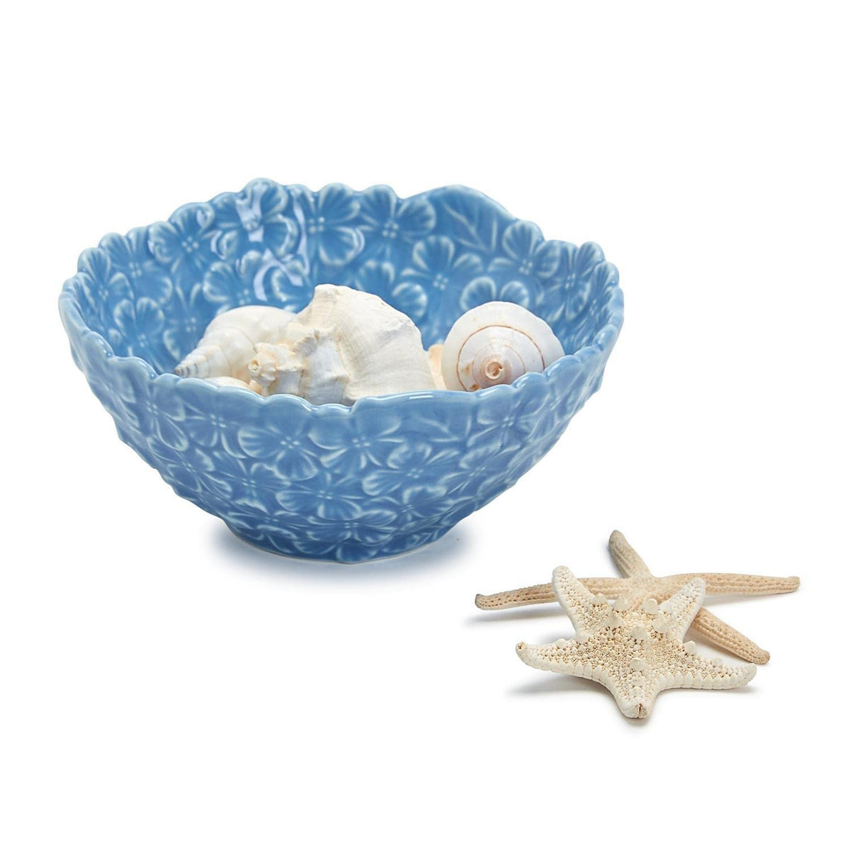 Two's Company Dishware Bowl, Medium, Blue