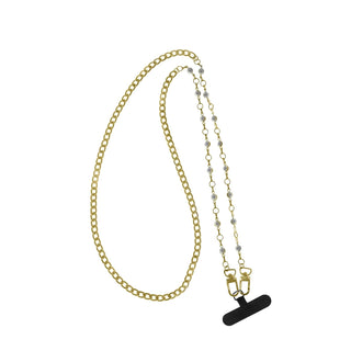 Maya J Handbag, Yellow, Pearl Link