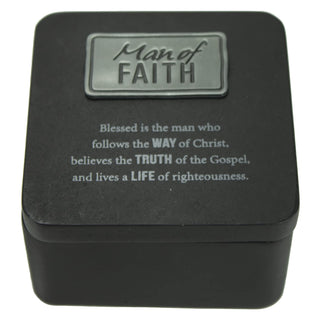 Cathedral Art Abbey & CA Gift Man Of Faith Keepsake Box W/ Magnetic Cover