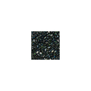 John Bead Craft Bead, Jet Confetti Splash Blue Green