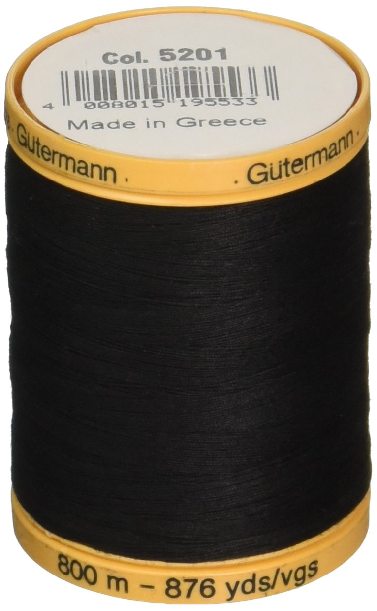 Gütermann Yarn, 800 metri, Black