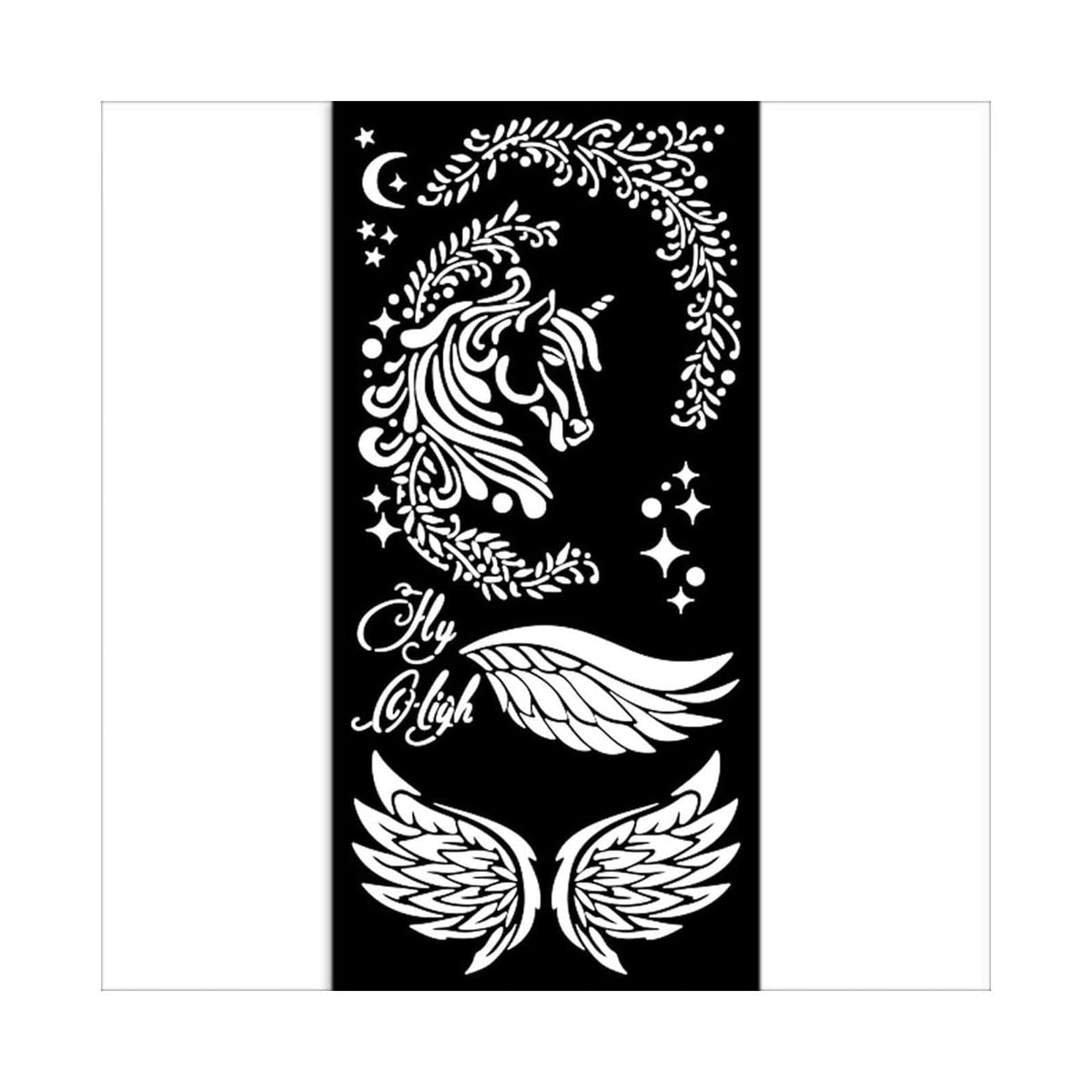 Stamperia Template Stencil, 20 x 25 x 0,2 cm, multi-coloured