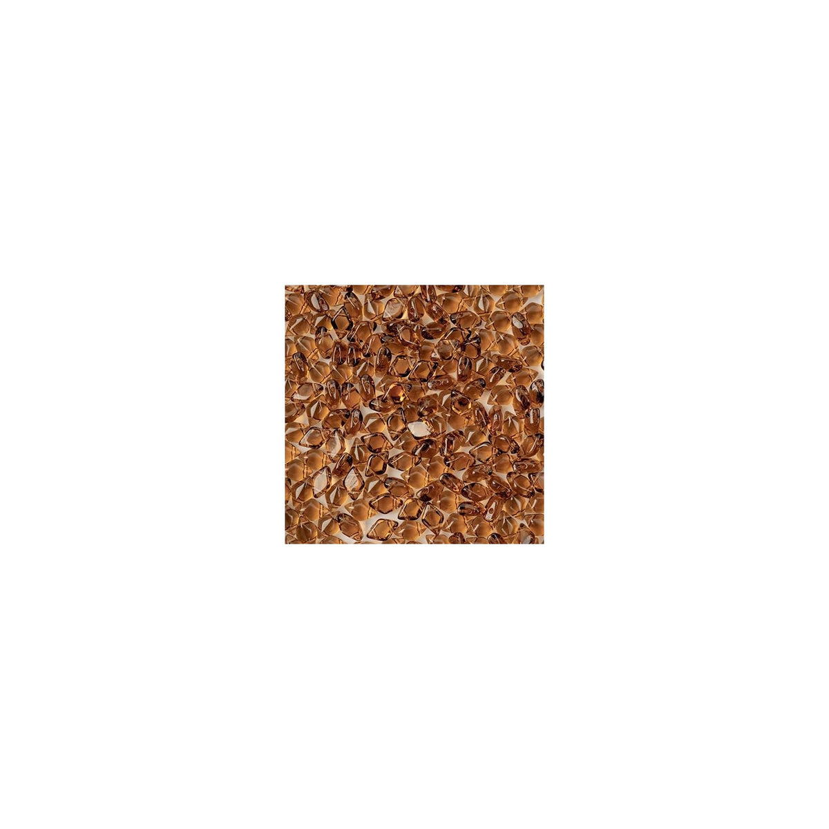 John Bead Craft Bead, Medium, Dark Topaz