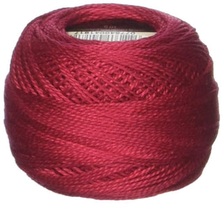 DMC Yarn, Size 8, Medium Red