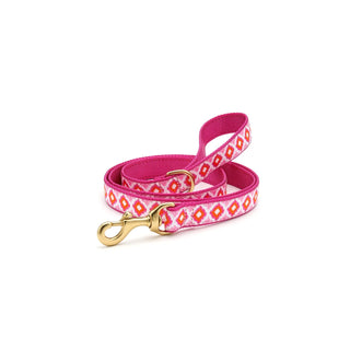 Up Country Leash, 5' Narrow (5/8" width), Pink