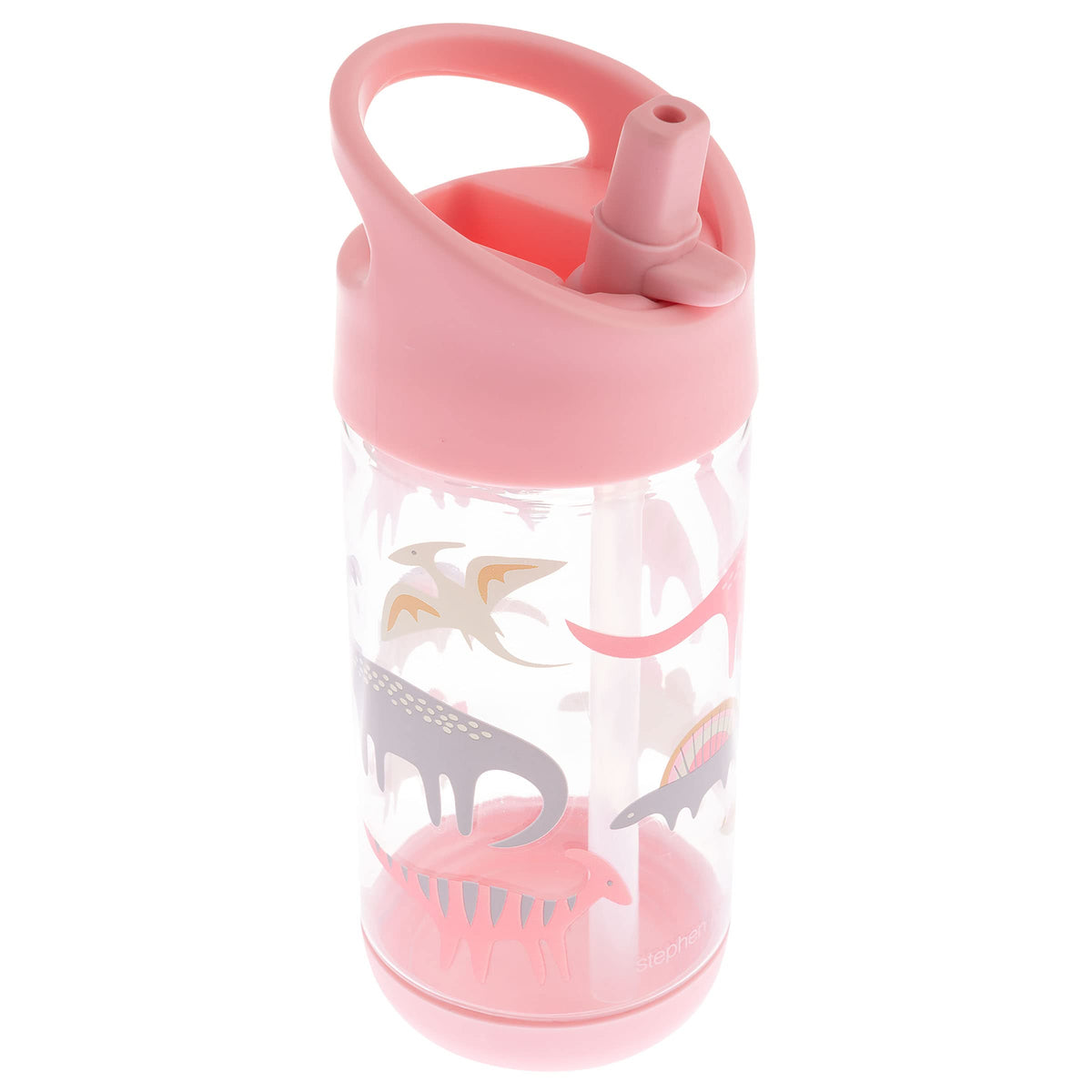 Stephen Joseph Bottle, 10 Ounces, Pink Dino