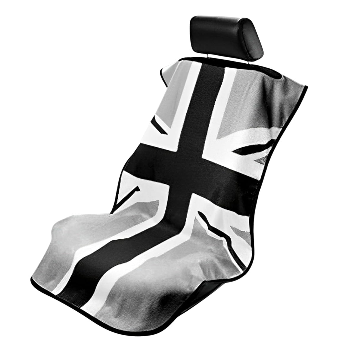 Seat Armour Vehicle Seat Cover, One Size, Black/Gray