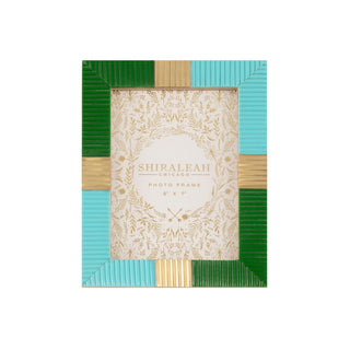 Shiraleah Picture Frame, 5" x 7", Green