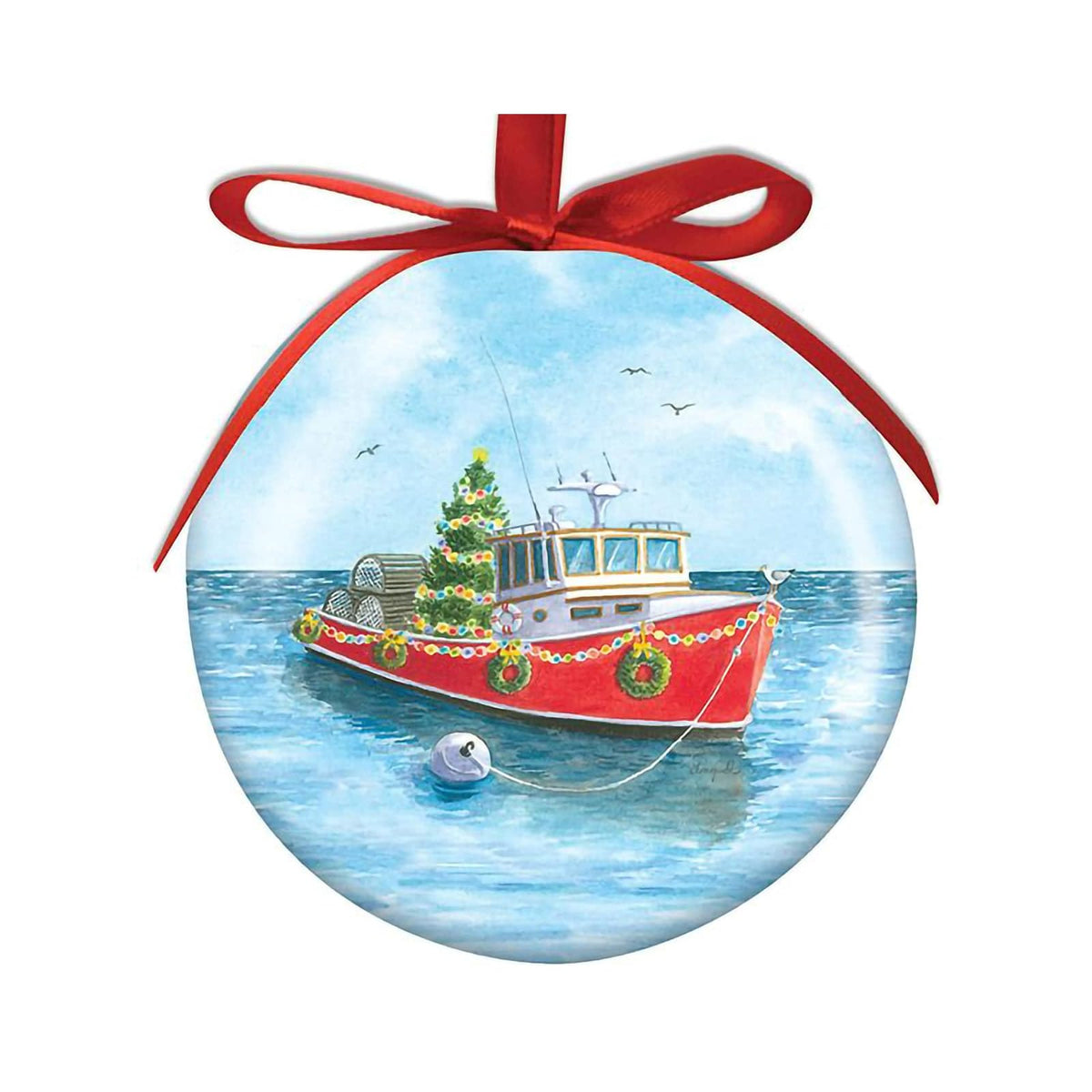 Cape Shore Hanging Ornament, Multi Color, Cape