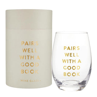 Santa Barbara Design Studio Drinking Cup, 17 Ounces, Pairs Well With A Good Book