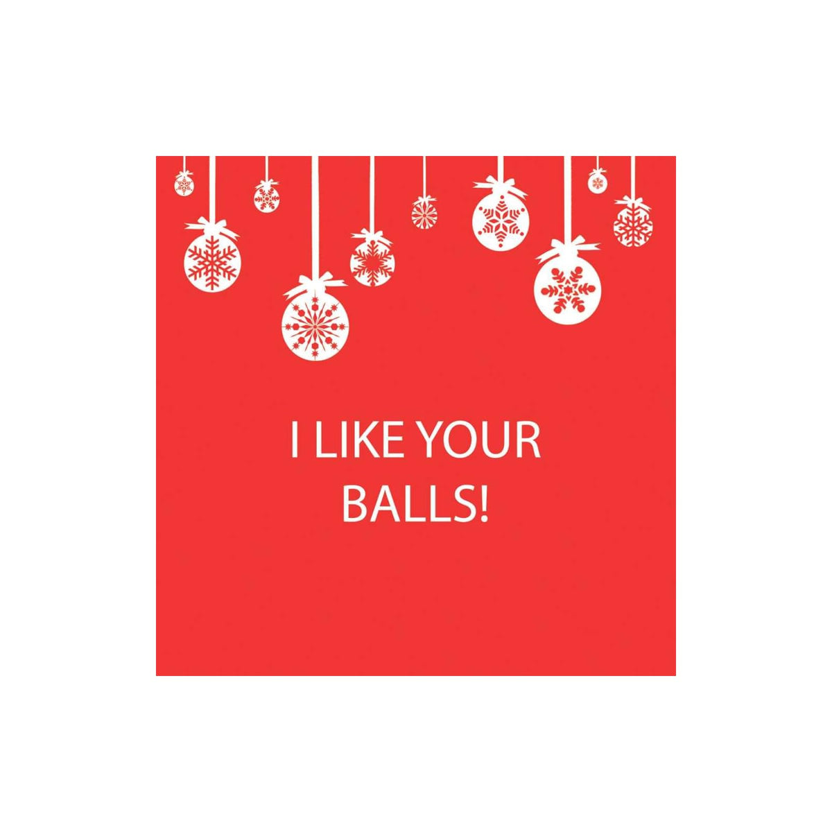 PPD Disposable Napkin, I Like Your Balls!, Durable,Stylish