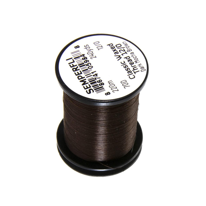 Semperfli Yarn, 12/0, Dark Mocha Brown